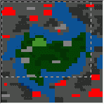 The surface of the map "Heatseeker"