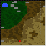 The surface of the map "Vampire-Killer"