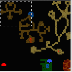 Underground of the map "Dead Forest"