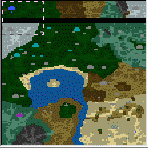 The surface of the map "GoldHeart"