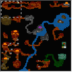 Underground of the map "GoldHeart"