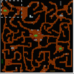 Underground of the map "Only the Strong Survive"