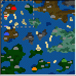 The surface of the map "Strait of Alliance (Allies)"