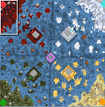 The surface of the map "Phoenix Islands"