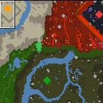 The surface of the map "Destroyer Of Worlds"