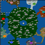 The surface of the map "Closed clans 2003"