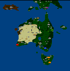 The surface of the map "Australia"
