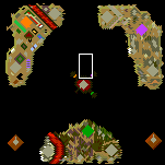 Underground of the map "Three Shields"