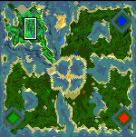 The surface of the map "The Gate"