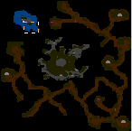 Underground of the map "Dragon Lakes"