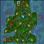 The surface of the map "Ingelmand"