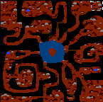 Underground of the map "The Cross"