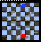 Поверхность карты "Геккон шахматы"