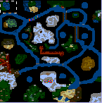 Underground of the map "Isles of Illusion"