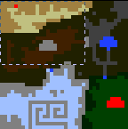 The surface of the map "Little Adventure"