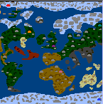 Поверхность карты "War between the World"
