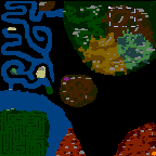 Underground of the map "Portal Arena"