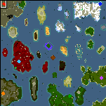 The surface of the map "Battle for the Kingdom"