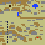 The surface of the map "Fight with devils"