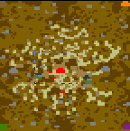 The surface of the map "Desert Jazz"