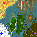 The surface of the map "Battle for Nature"
