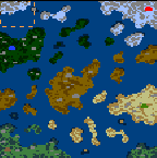 Поверхность карты "Sea of Ehreddia"