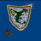 The surface of the map "Dragon Shield"