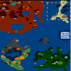 Поверхность карты "Bioma Land"