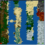 The surface of the map "Acceptable"