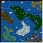 Поверхность карты "Острова"