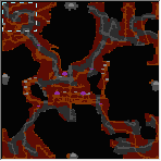 Underground of the map "Conquest of Ecran"