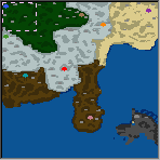 Поверхность карты "Остров Дракона"