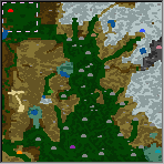 The surface of the map "A Valley v1.02"