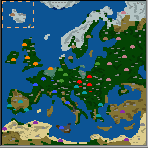 The surface of the map "Europe v1.3"
