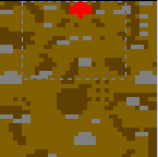 The surface of the map "Dungeon and Conflux"
