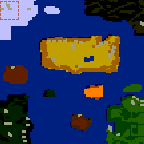 The surface of the map "Quest of Jan"