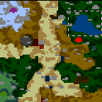 The surface of the map "My Lands"