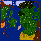 Поверхность карты "Silmarillion"