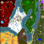 The surface of the map "Lands of Ogar"