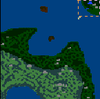 Поверхность карты "New Lands"