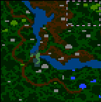 Поверхность карты "Disputable Lands"