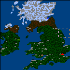 Поверхность карты "Great Britain - Middle Ages"