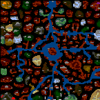 Underground of the map "Many Islands V"