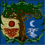 Поверхность карты "Magic Forest"