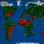 Поверхность карты "Dragon world"