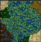 Поверхность карты "Wild Lands - Great Swamp"