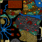 Underground of the map "Unleashing the Bloodthirsty"