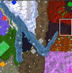 The surface of the map "Gate"