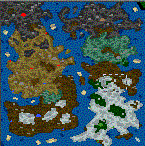 Поверхность карты "Six Kingdoms"