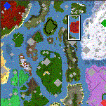 The surface of the map "Simple World"